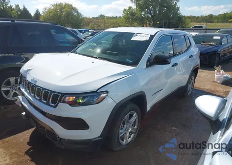 2024 Jeep Compass Sport 4X4 from USA, damaged, VIN 3C4NJDAN4RT106407